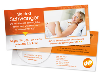 Schwangerschaftsflyer dhp